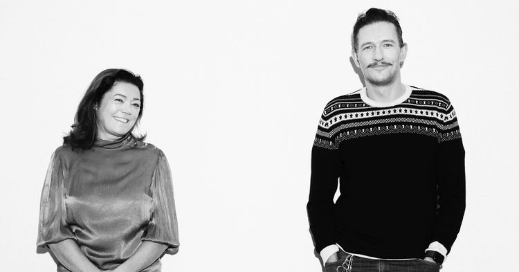 Kristin Skogen Lund og Kristopher Schau.